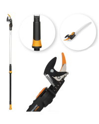 Fiskars Svettatoio Universal Telescopico UPX86+Seghetto