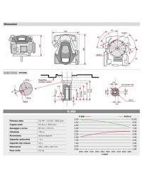 Motore Emak K655 Euro 5