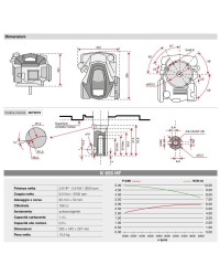 Motore Emak K655 Heavier Flywell E5
