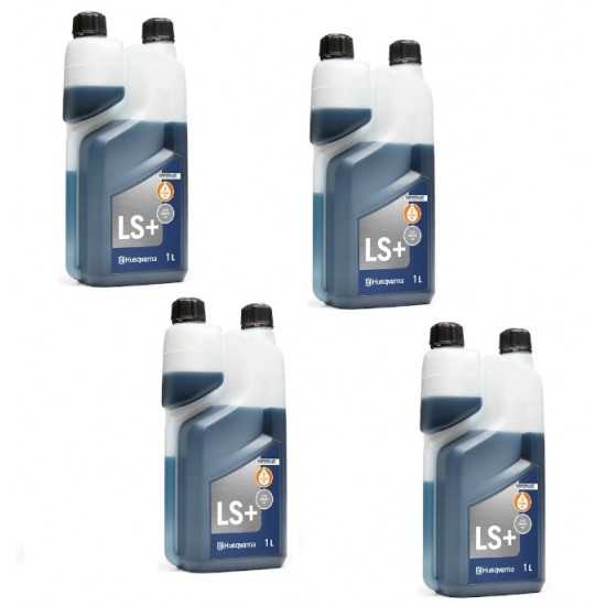 Husqvarna Husqvarna Olio miscela 2T, LS+ 1L X 4 | 40,98 € + IVA