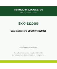 Genuine EFCO Motor Housing K43220055 | RIMAG
