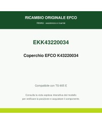 Genuine EFCO Cover K43220034 | RIMAG