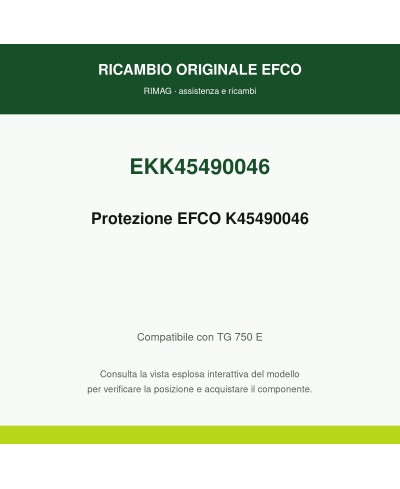 Protezione EFCO K45490046 originale EFCO K45490046 | RIMAG