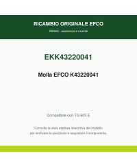 Genuine EFCO Spring K43220041 | RIMAG