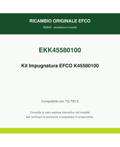 Impugnatura completa originale EMAK K45580100 | RIMAG