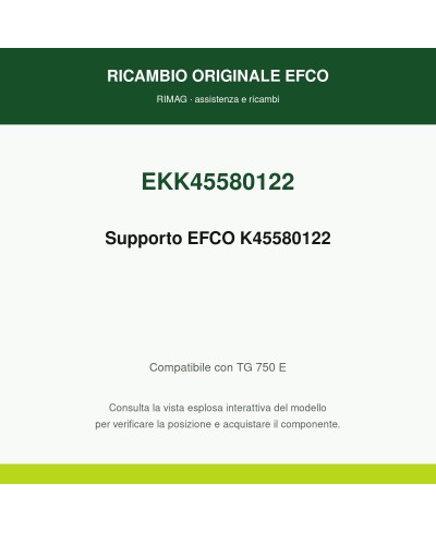 Supporto originale EMAK K45580122 | RIMAG