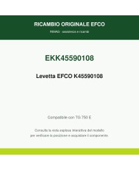 Genuine EFCO Lever K45590108 | RIMAG