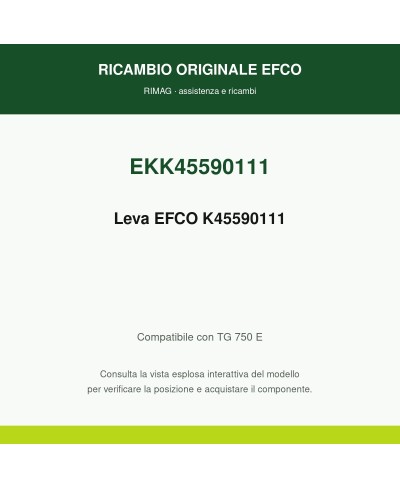 Leva originale EMAK K45590111 | RIMAG