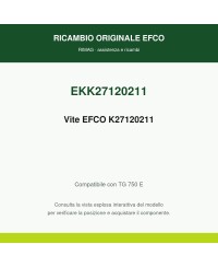 Genuine EFCO Screw K27120211 | RIMAG