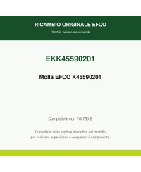 Genuine EFCO Spring K45590201 | RIMAG