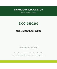 Molla EFCO K45590202 originale EFCO K45590202 | RIMAG