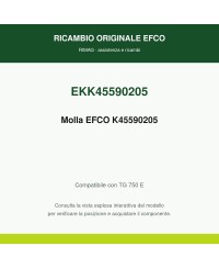 Genuine EFCO Spring K45590205 | RIMAG