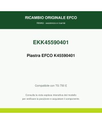 Piastra originale EMAK K45590401 | RIMAG
