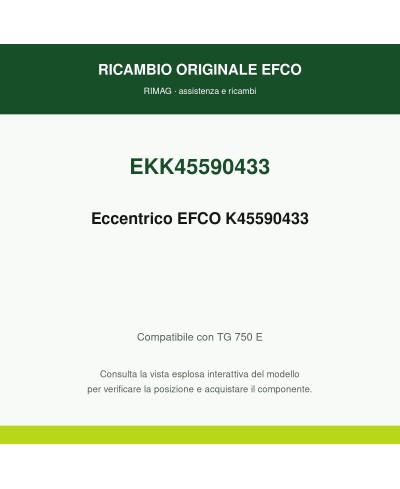Eccentrico originale EMAK K45590433 | RIMAG