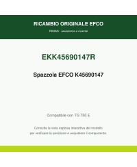 Spazzola EFCO K45690147 originale EFCO K45690147R | RIMAG