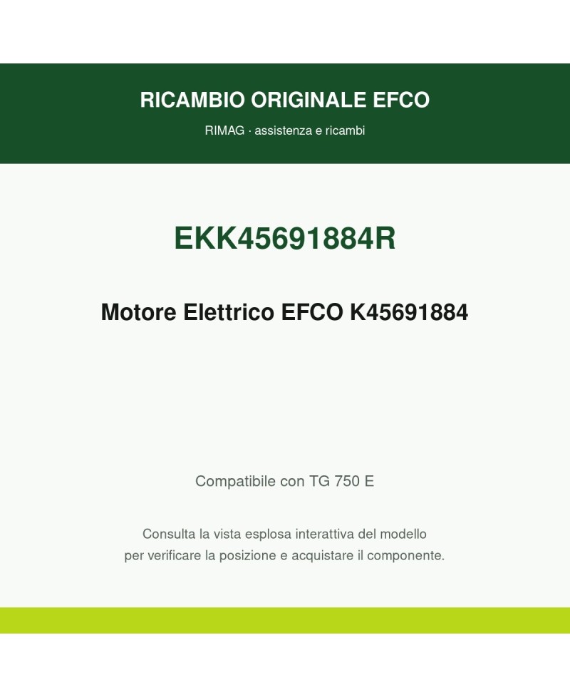 Motore Elettrico EMAK K45691884 | RIMAG