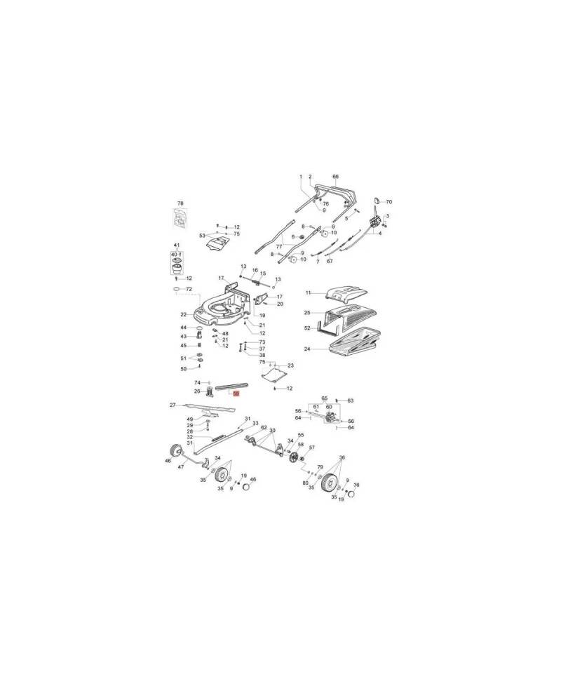 Cinghia Z 30 10x762 originale EMAK 3047025 | RIMAG