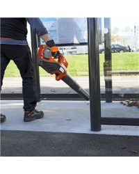 Husqvarna Soffiatore 120iB con batteria e caricabatterie