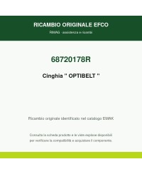 Cinghia '' OPTIBELT '' originale EMAK 68720178R | RIMAG