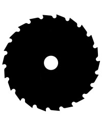 Disco a 22 denti in acciaio speciale Ø 200 mm